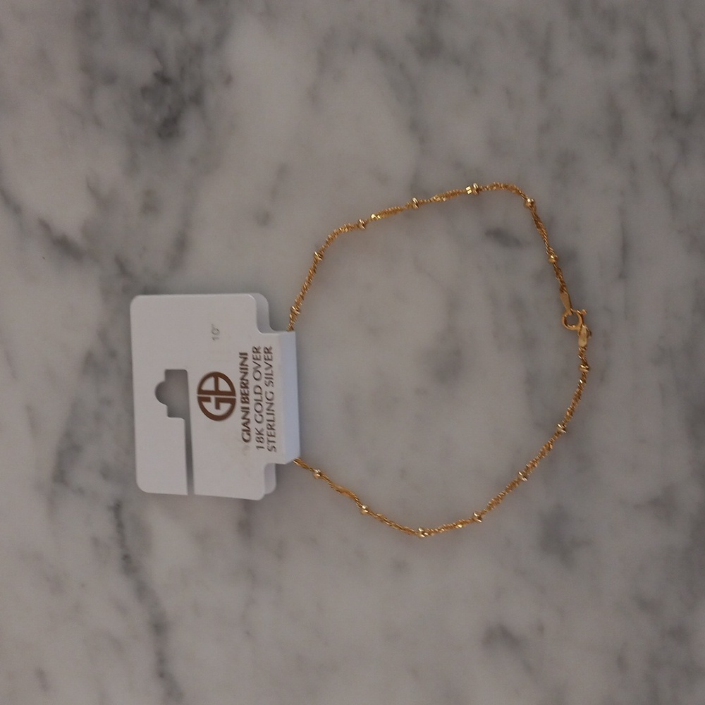 Gold anklet - Picture 5 of 5